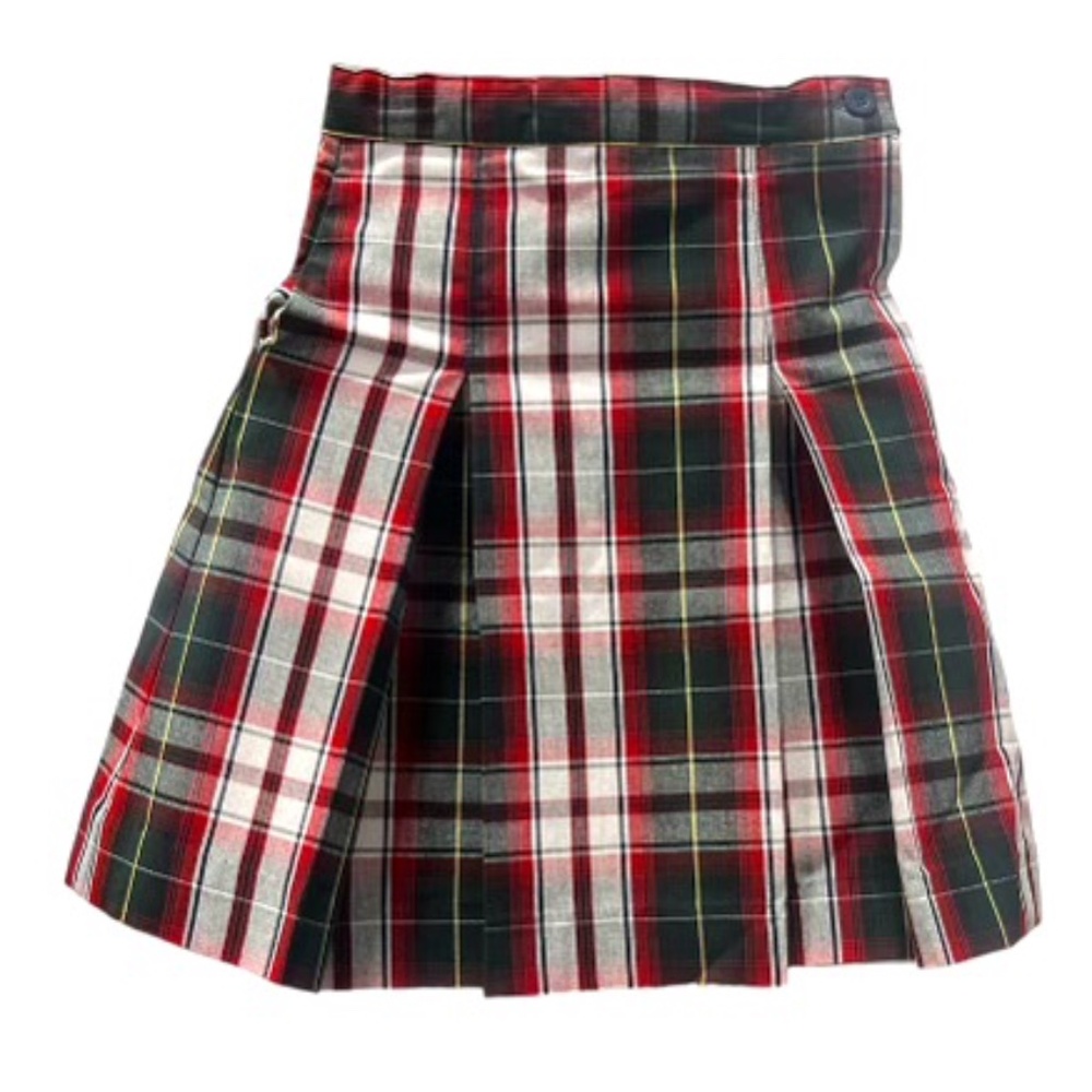 Plaid Uniform School Skirt